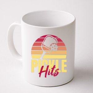 Pickleball Retro Hits Coffee Mug