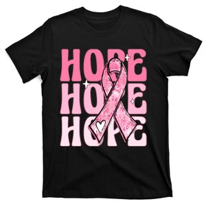 Pink Ribbon Hope Breast Cancer T-Shirt