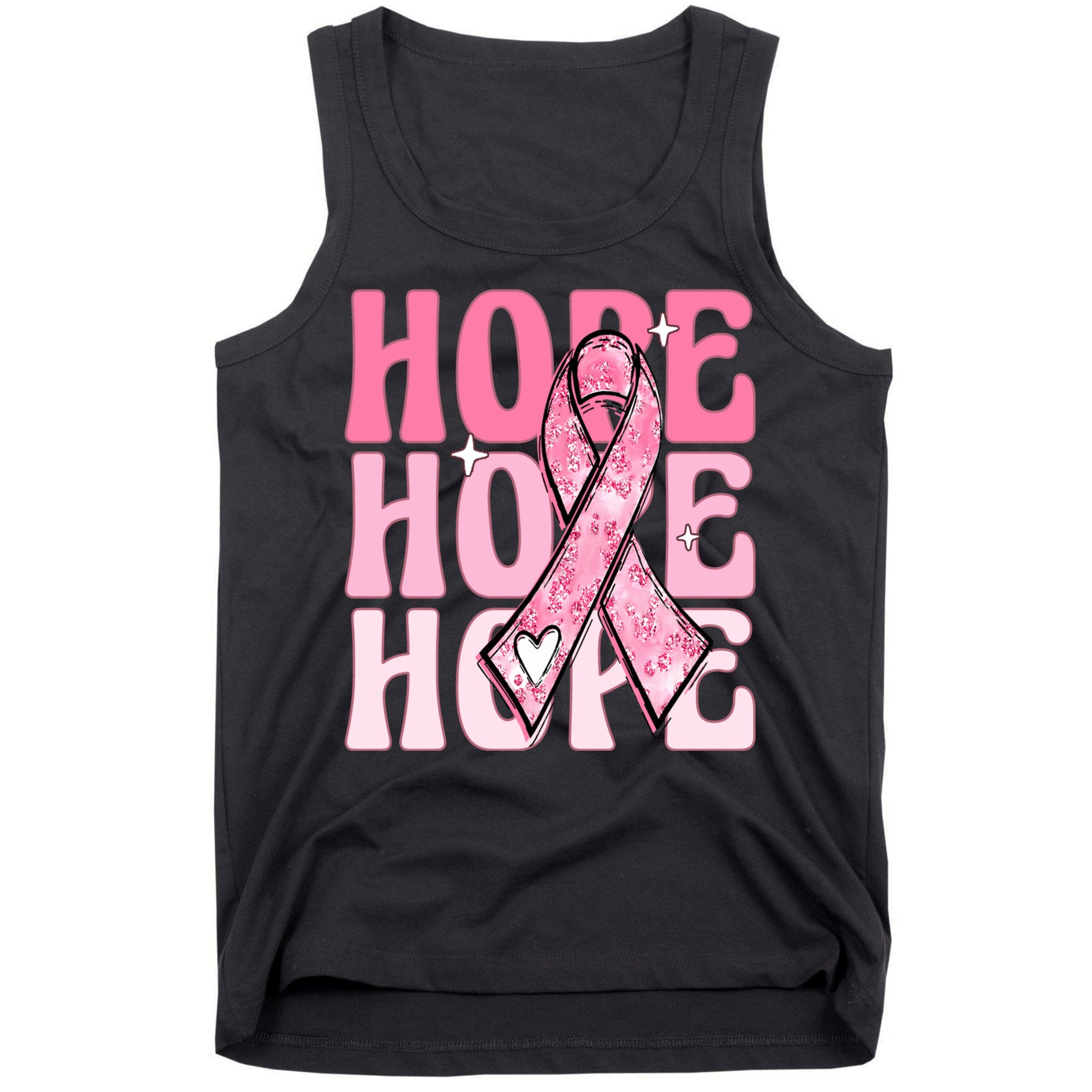 Pink Ribbon Hope Breast Cancer Tank Top