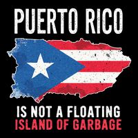 Puerto Rico Is Not A Floating Island Of Garbage Drawstring Bag