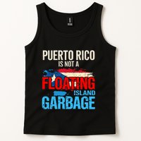 Puerto Rico Is Not A Floating Island Of Garbage Tank Top