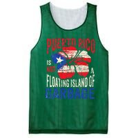 Puerto Rico Is Not A Floating Island Of Garbage Mesh Reversible Basketball Jersey Tank