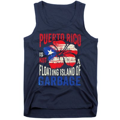 Puerto Rico Is Not A Floating Island Of Garbage Tank Top