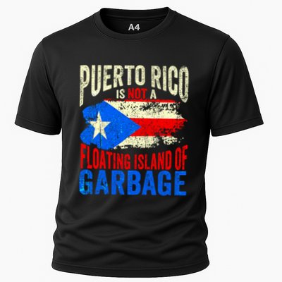 Puerto Rico Is Not A Floating Island Of Garbage Performance Shirt