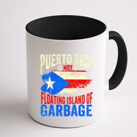 Puerto Rico Is Not A Floating Island Of Garbage Mug