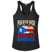 Puerto Rico Is Not A Floating Island Of Garbage Ladies PosiCharge Competitor Racerback Tank