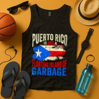 Puerto Rico Is Not A Floating Island Of Garbage Tank Top