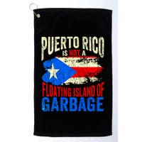 Puerto Rico Is Not A Floating Island Of Garbage Golf Towel