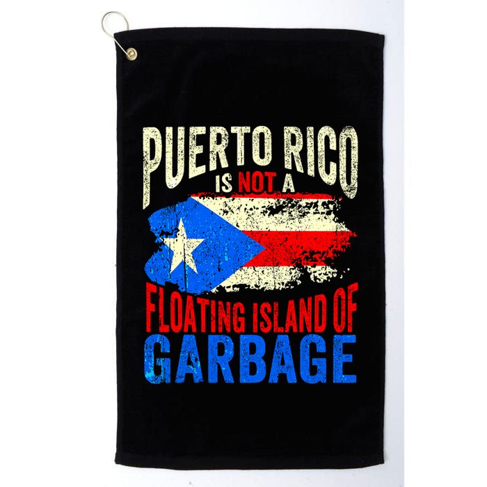 Puerto Rico Is Not A Floating Island Of Garbage Golf Towel