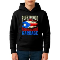 Puerto Rico Is Not A Floating Island Of Garbage Kids Hoodie