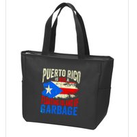 Puerto Rico Is Not A Floating Island Of Garbage Zip Tote Bag