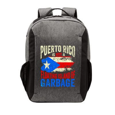 Puerto Rico Is Not A Floating Island Of Garbage Vector Backpack