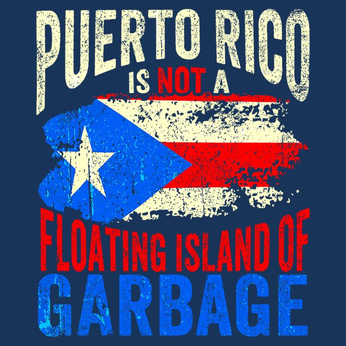 Puerto Rico Is Not A Floating Island Of Garbage Infant Baby Jersey Bodysuit