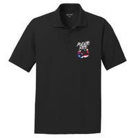 Puerto Rico In Boxing Gloves Hispanic Boxing Fighter Gift PosiCharge RacerMesh Polo