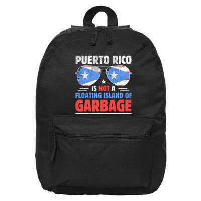 Puerto Rico Is Not A Floating Island Of Garbage 16 in Basic Backpack