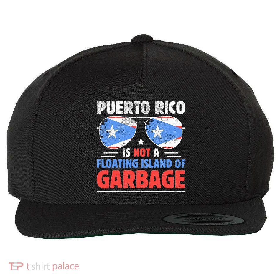 Puerto Rico Is Not A Floating Island Of Garbage Wool Snapback Cap
