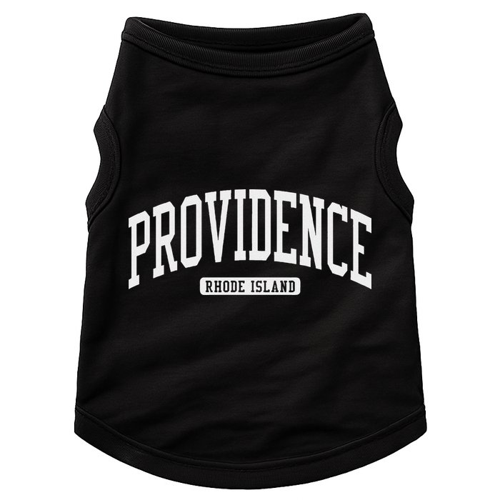 Providence Rhode Island Ri College Style Doggie Tank