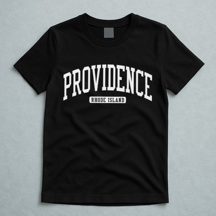 Providence Rhode Island Ri College Style T-Shirt