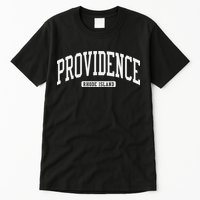Providence Rhode Island Ri College Style Tall T-Shirt