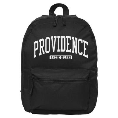 Providence Rhode Island Ri College Style 16 in Basic Backpack