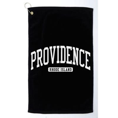 Providence Rhode Island Ri College Style Golf Towel