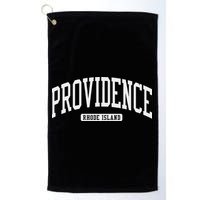 Providence Rhode Island Ri College Style Golf Towel