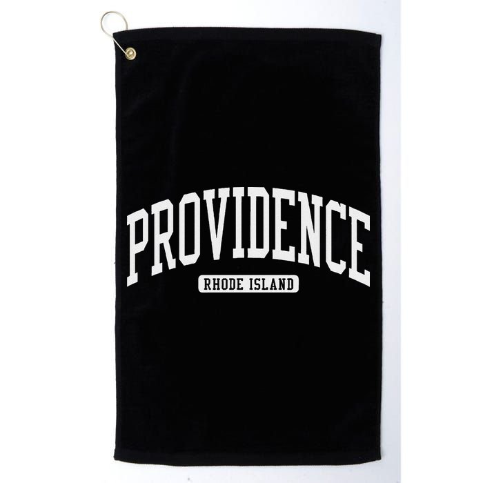 Providence Rhode Island Ri College Style Golf Towel
