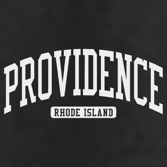 Providence Rhode Island Ri College Style Golf Towel