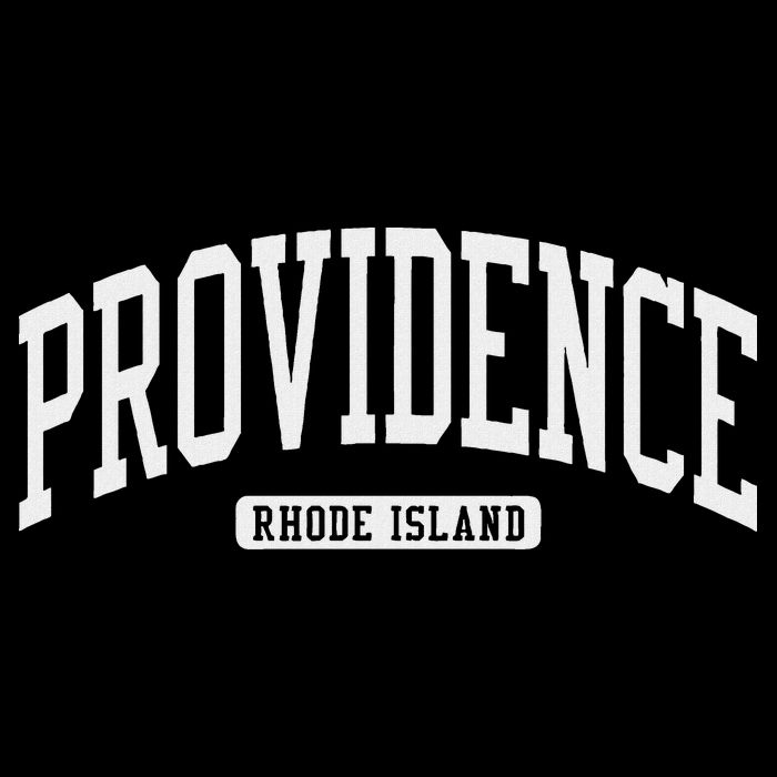 Providence Rhode Island Ri College Style Cropped Pullover Crew