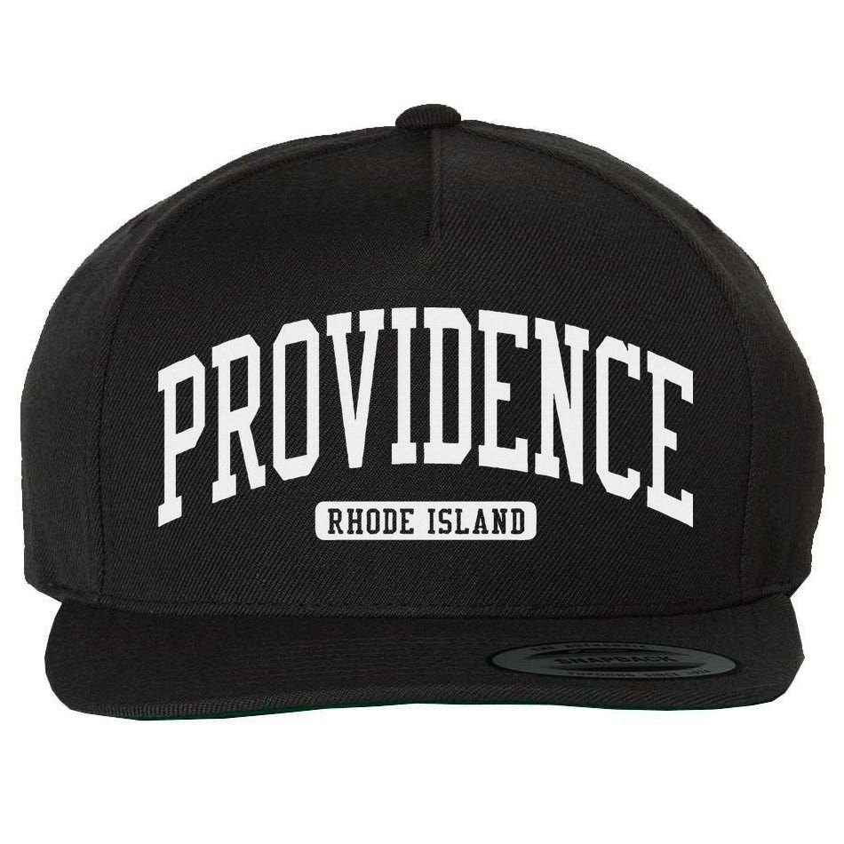 Providence Rhode Island Ri College Style Wool Snapback Cap