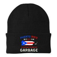 Puerto Rico Is Not A Floating Island Of Garbage Knit Cap Winter Beanie