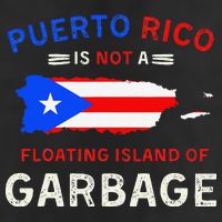 Puerto Rico Is Not A Floating Island Of Garbage Knit Cap Winter Beanie