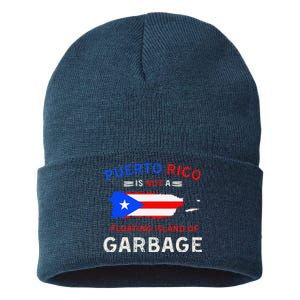 Puerto Rico Is Not A Floating Island Of Garbage Sustainable Knit Beanie