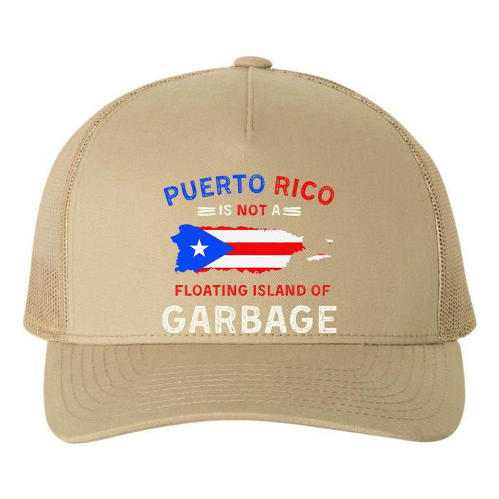 Puerto Rico Is Not A Floating Island Of Garbage Yupoong Adult 5-Panel Trucker Hat