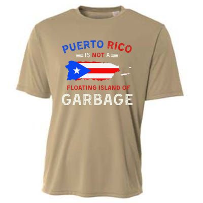 Puerto Rico Is Not A Floating Island Of Garbage Cooling Performance Crew T-Shirt