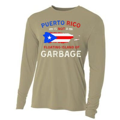 Puerto Rico Is Not A Floating Island Of Garbage Cooling Performance Long Sleeve Crew