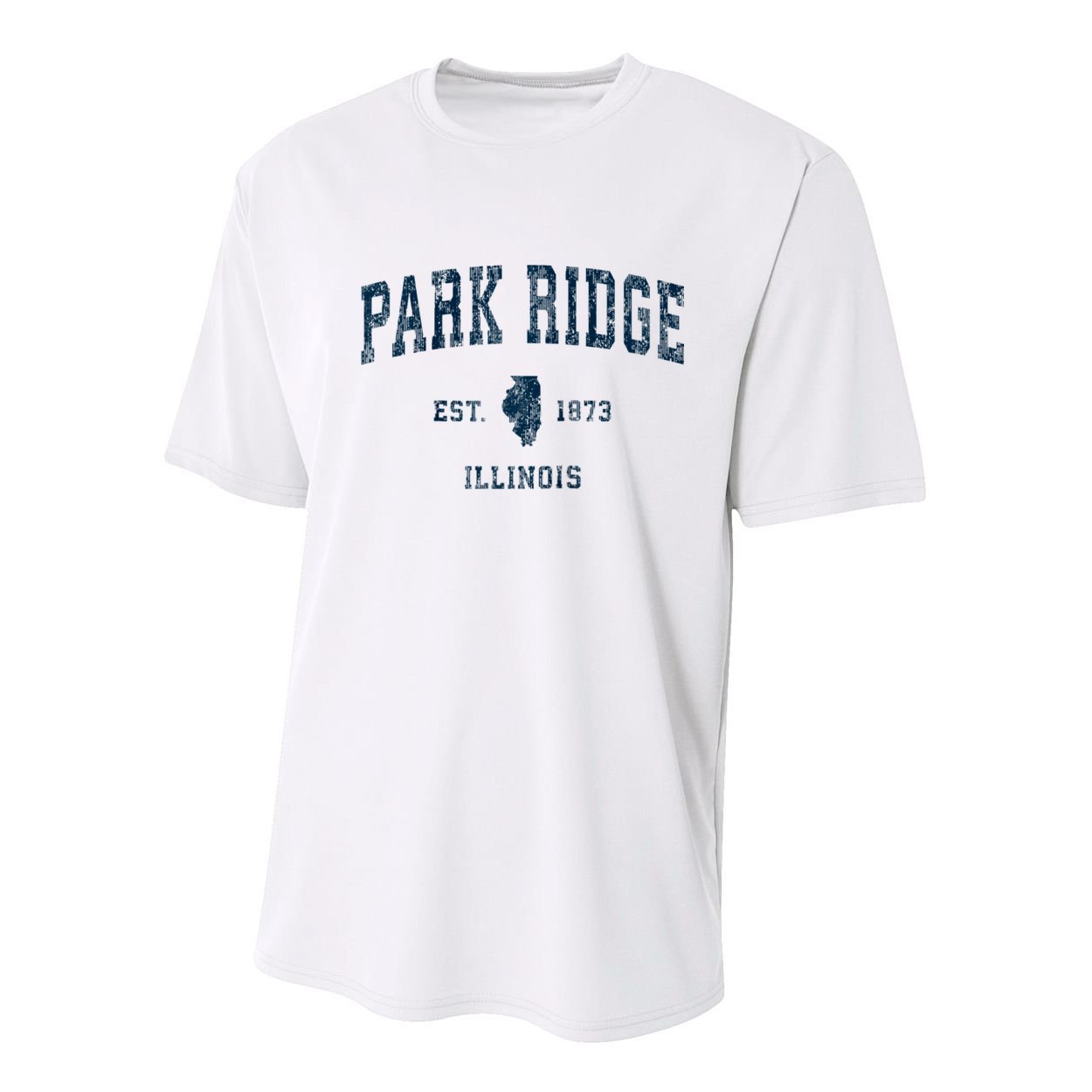 Park Ridge Illinois Il Vintage Sports Youth Performance Sprint T-Shirt