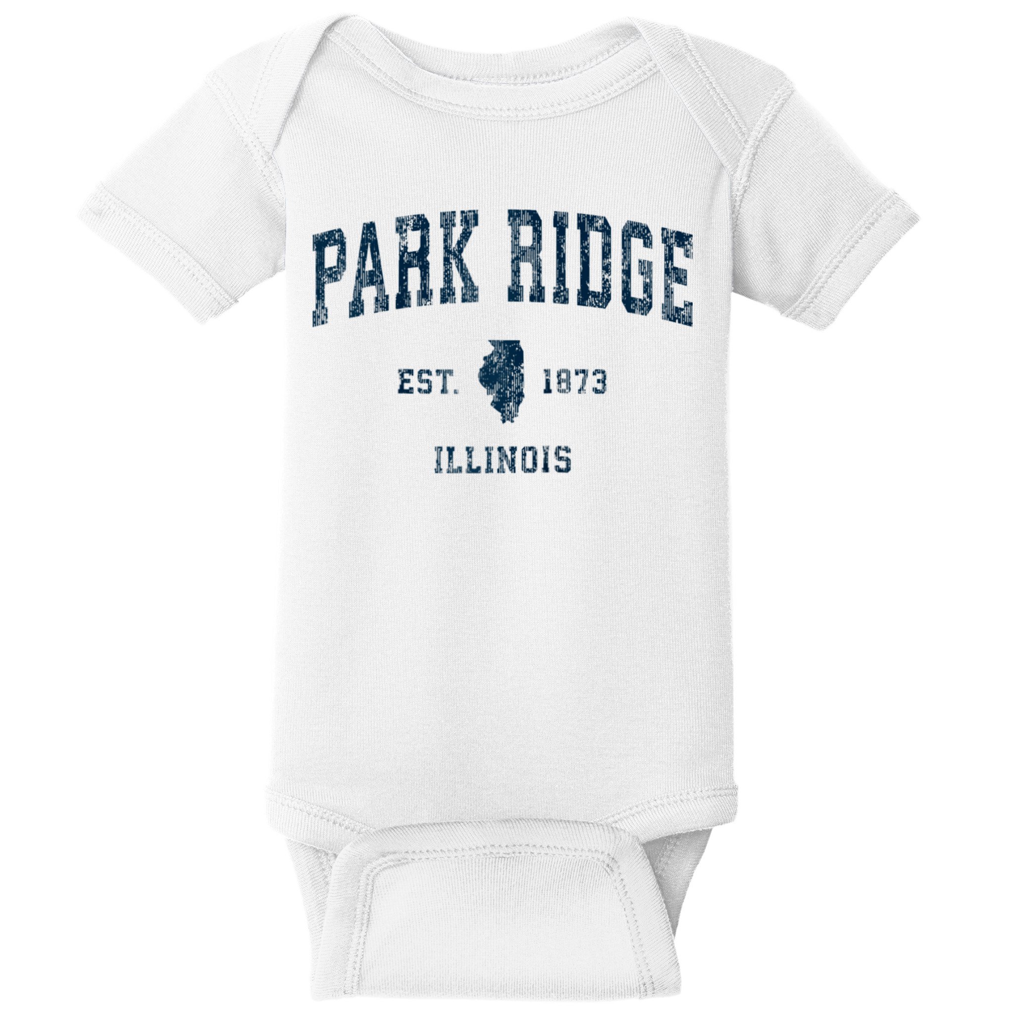 Park Ridge Illinois Il Vintage Sports Baby Bodysuit