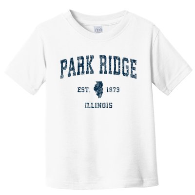 Park Ridge Illinois Il Vintage Sports Toddler T-Shirt