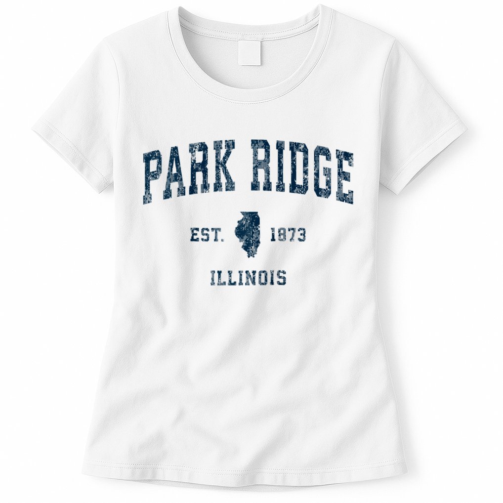 Park Ridge Illinois Il Vintage Sports Womens T-Shirt