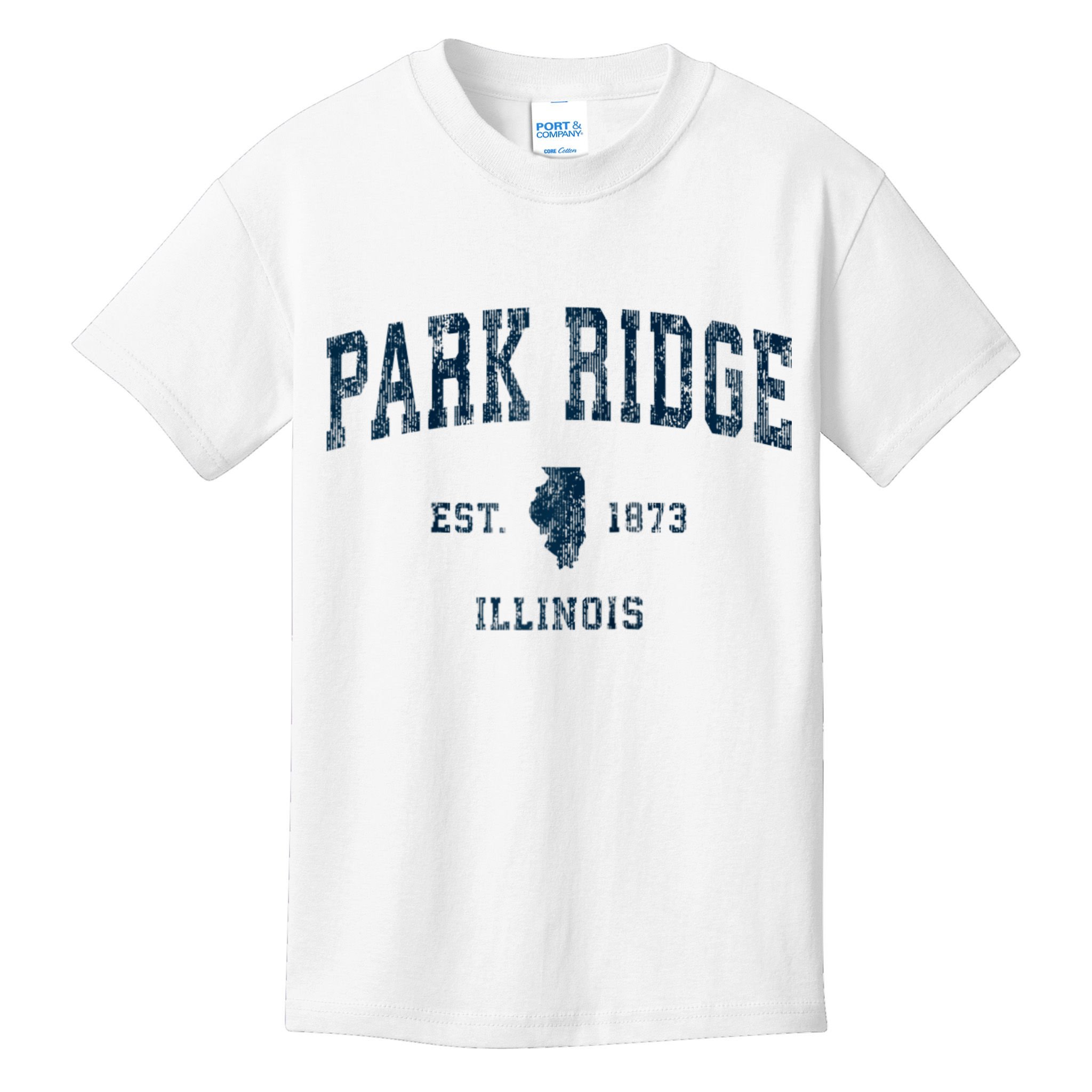 Park Ridge Illinois Il Vintage Sports Kids T-Shirt