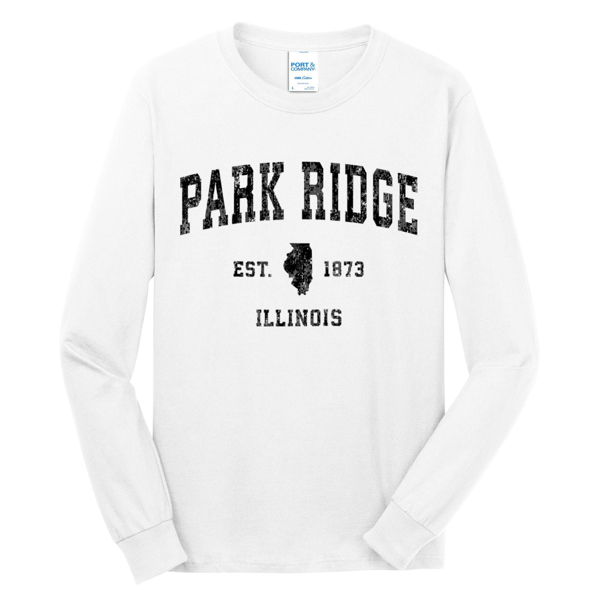 Park Ridge Illinois Il Vintage Established Sports Design Tall Long Sleeve T-Shirt
