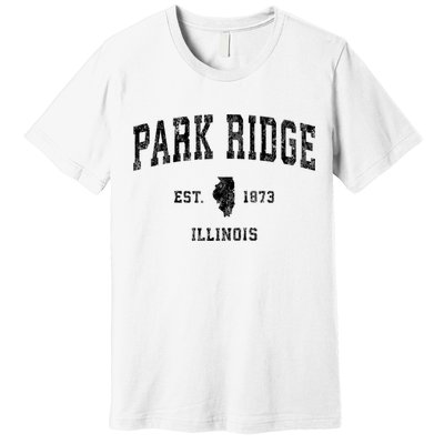Park Ridge Illinois Il Vintage Established Sports Design Premium T-Shirt