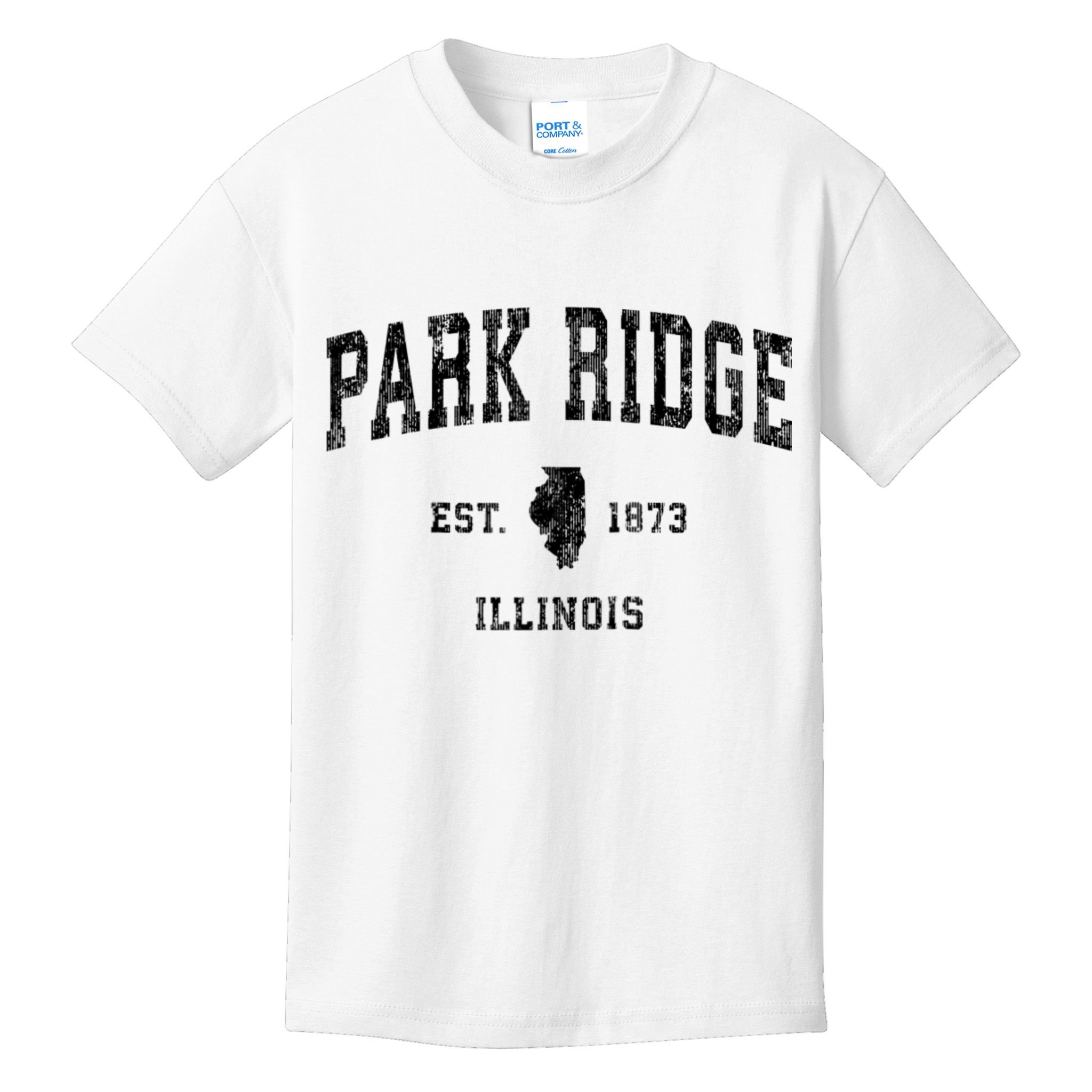 Park Ridge Illinois Il Vintage Established Sports Design Kids T-Shirt