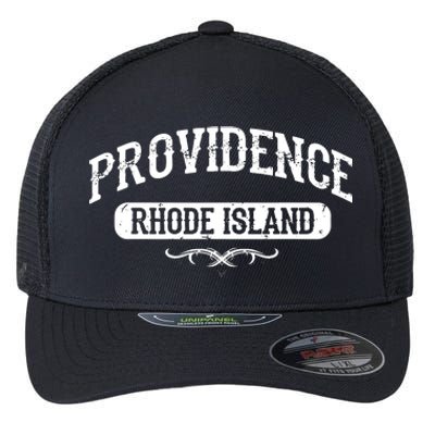 Providence Rhode Island Flexfit Unipanel Trucker Cap