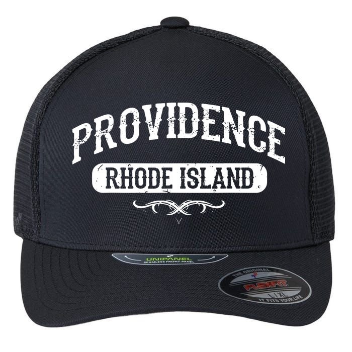 Providence Rhode Island Flexfit Unipanel Trucker Cap