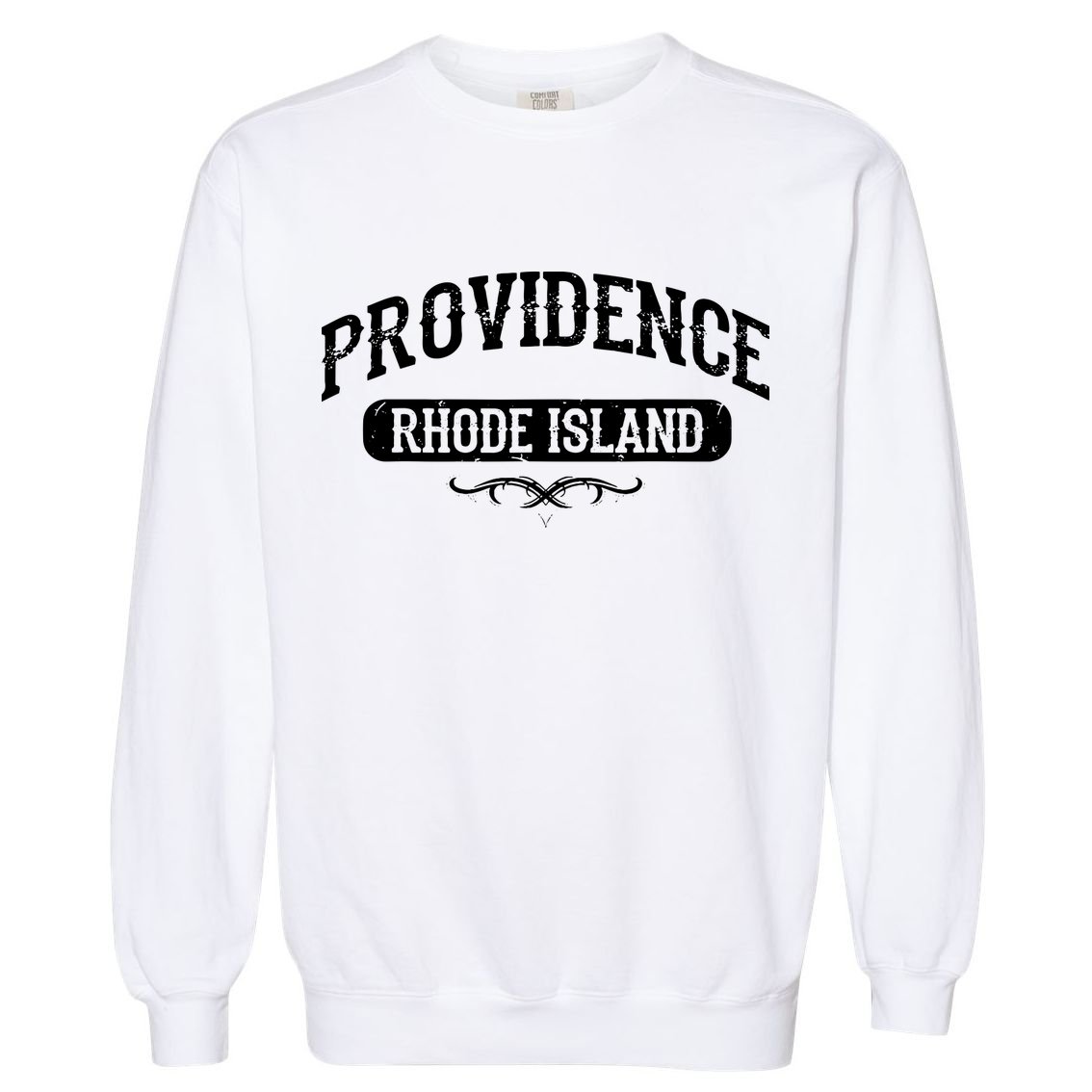 Providence Rhode Island Garment-Dyed Sweatshirt