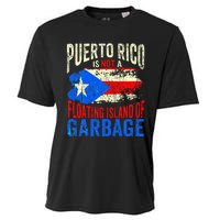 Puerto Rico Is Not A Floating Island Of Garbage Cooling Performance Crew T-Shirt