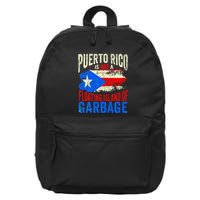 Puerto Rico Is Not A Floating Island Of Garbage 16 in Basic Backpack