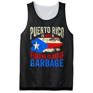 Puerto Rico Is Not A Floating Island Of Garbage Mesh Reversible Basketball Jersey Tank